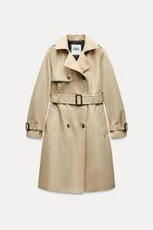 SLIM WATER-REPELLENT TRENCH COAT - ZW COLLECTION