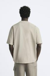 HEAVY WEIGHT T-SHIRT WITH SEAM DETAIL