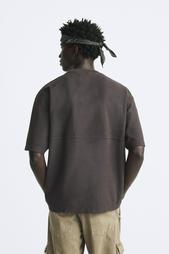 HEAVY WEIGHT T-SHIRT WITH SEAM DETAIL