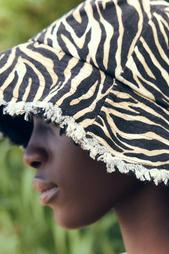 ANIMAL PRINT BUCKET HAT