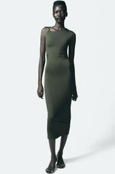 DRESS WITH METAL APPLIQUÉ