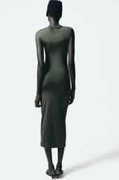 DRESS WITH METAL APPLIQUÉ