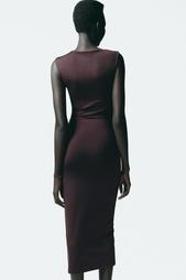 DRESS WITH METAL APPLIQUÉ