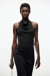 HALTER MIDI DRESS