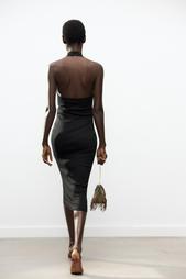 HALTER MIDI DRESS
