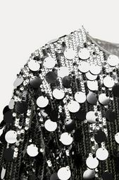 SEQUINNED SHORT DRESS