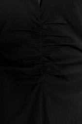 ZW COLLECTION MIDI DRESS WITH PADDED SHOULDERS