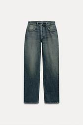 TRF STRAIGHT-LEG MID-RISE JEANS