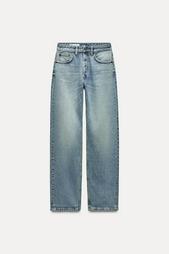 TRF STRAIGHT-LEG MID-RISE JEANS