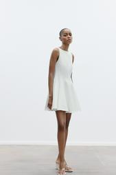 SHORT FLARED DRESS