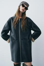 ZW COLLECTION DOUBLE-FACED COAT