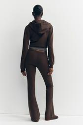 CROPPED INTERLOCK SWEATSHIRT