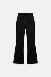 INTERLOCK STITCH BELL BOTTOM TROUSERS