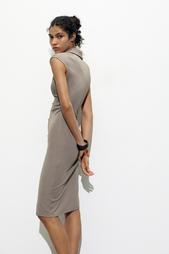 PIQUÉ SHIRT DRESS