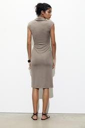 PIQUÉ SHIRT DRESS