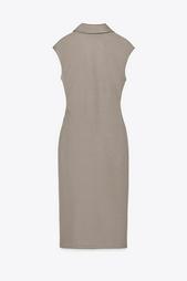 PIQUÉ SHIRT DRESS