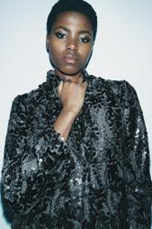 ZW COLLECTION SEQUIN JACKET