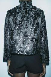 ZW COLLECTION SEQUIN JACKET