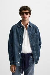 DENIM OVERSHIRT WITH POCKETS