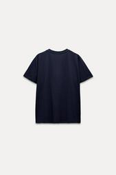 ENZYME-WASHED COTTON T-SHIRT