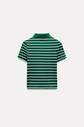 STRIPED POLO T-SHIRT