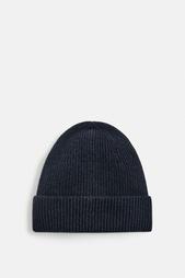 KNITTED BEANIE WITH WOOL