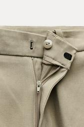 STRAIGHT FIT TROUSERS WITH BELT