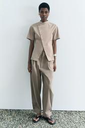 ZW COLLECTION ASYMMETRIC SHIRT