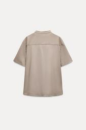 ZW COLLECTION ASYMMETRIC SHIRT