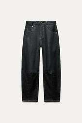 ZW COLLECTION BALLOON MID-WAIST JEANS