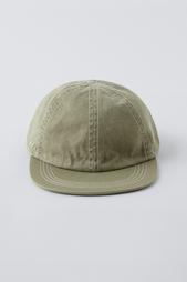 TOPSTITCHED CAP