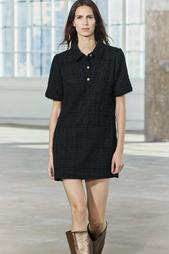 ZW COLLECTION SHORT TEXTURED DRESS