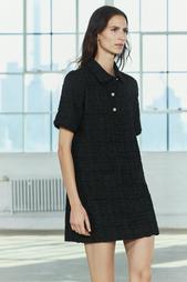 ZW COLLECTION SHORT TEXTURED DRESS