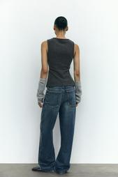 RELAXED OVERSIZE TAPERED HIGH-WAIST JEANS