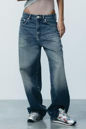 RELAXED OVERSIZE TAPERED HIGH-WAIST JEANS