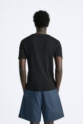 BASIC RIBBED T-SHIRT