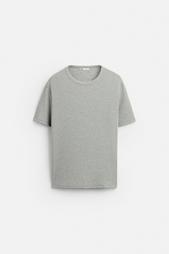 BASIC RIBBED T-SHIRT