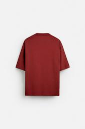 WASHED EMBROIDERED T-SHIRT