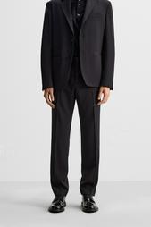 100% WOOL SUIT TROUSERS