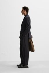 100% WOOL SUIT TROUSERS