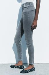 ZW COLLECTION SKINNY HIGH-WAIST JEANS