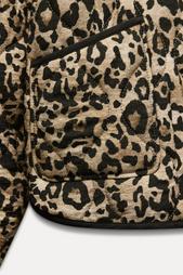 ANIMAL PRINT PADDED JACKET