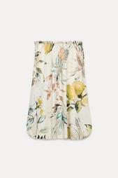 ZW COLLECTION PRINTED MIDI SKIRT