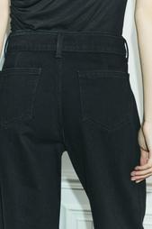 ZW COLLECTION STRAIGHT-LEG MID-RISE JEANS