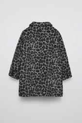 LONG ANIMAL PRINT COAT