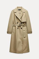 LONG TRENCH COAT WITH BELT