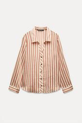 STRIPED FLOWING SHIRT