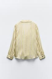 STRIPED FLOWING SHIRT