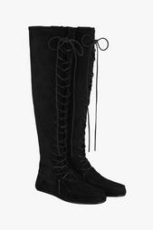 HIGH-LEG LEATHER BOOTS X STEFANO PILATI