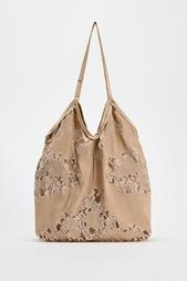 SATIN SHOPPER BAG